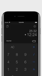 calculatrice à heures premium iPhone Captures Décran 4