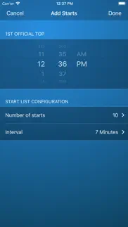 apnea competition countdown iphone capturas de pantalla 3