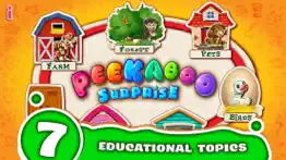 peekaboo educational kids game iphone images 1