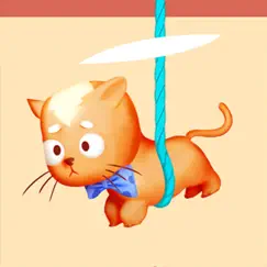 rescue kitten - rope puzzle logo, reviews