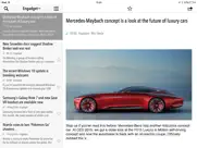 newsbar rss reader iPad Captures Décran 1