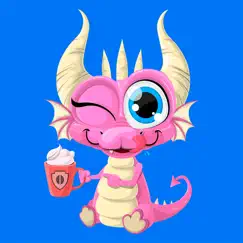 moon the dragon stickers logo, reviews