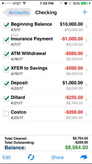 accounts 2 lite - checkbook iphone images 3