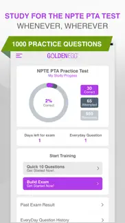 npte pta practice test iphone images 1