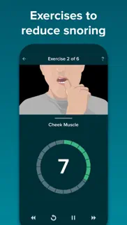 snoregym : reduce your snoring iphone images 1