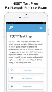 hiset® test prep iphone images 1