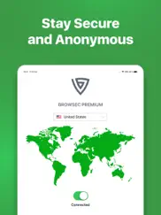 browsec vpn: fast & ads free ipad images 3