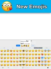 new emoji - emoticon smileys iPad Captures Décran 1