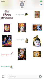 animated radha krishna sticker iphone images 2