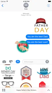 happy father's day sticker iphone images 2