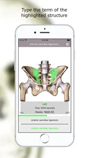 anatomy quiz lite iPhone Captures Décran 3