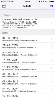 tickets restau iPhone Captures Décran 2