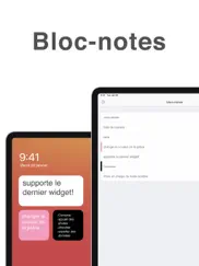 smart notepad - notepad widget iPad Captures Décran 1
