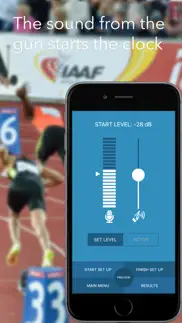 sprinttimer - foto finish iphone capturas de pantalla 2