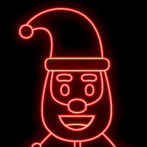 Neon Santa Emojis app reviews download