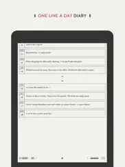 daygram - one line a day diary iPad Captures Décran 2