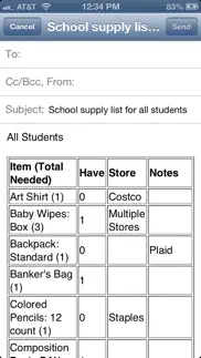 school supply list iphone images 4