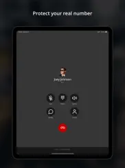 hushed - 2nd phone number ipad images 2