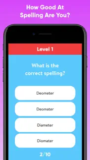 spelling test quiz - word game iphone images 1