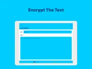 cipher: encrypt & decrypt text iPad Captures Décran 2