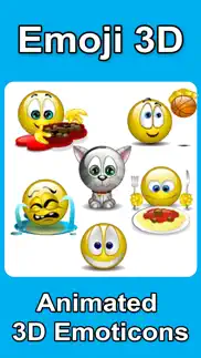 emojis 3d - animated sticker iphone capturas de pantalla 1