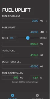 fuel uplift iPhone Captures Décran 2