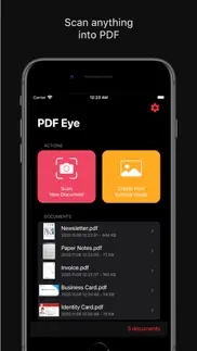 pdf eye : scanner app iphone images 1