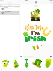 st.patrick lucky green sticker ipad images 1