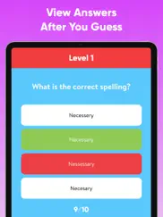spelling test quiz - word game ipad images 2