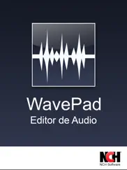 wavepad, editor de audio iPad Captures Décran 1