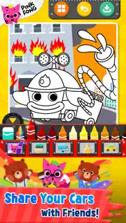 cars coloring book pinkfong iphone images 4