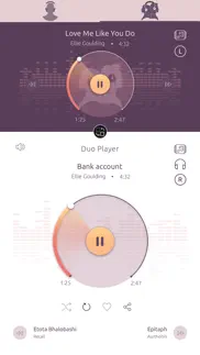 duoplayer a dual music player iphone capturas de pantalla 4
