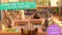 little kitten friends & school iphone images 2