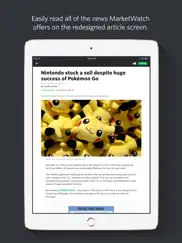 marketwatch - news & data ipad images 2