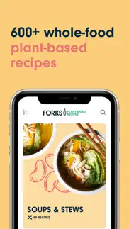 forks plant-based recipes iPhone Captures Décran 1