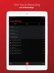 voice recorder plus pro iPad Captures Décran 1
