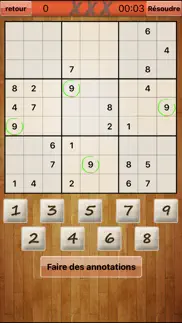 sudoku - the game iPhone Captures Décran 2