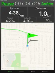 fitmeter run - gps tracker iPad Captures Décran 1