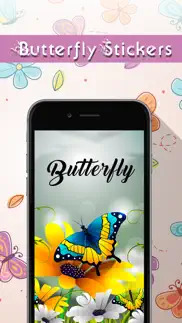 butterfly stickers pack iphone images 2