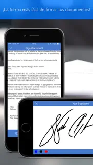 firmar documentos pdf pro iphone capturas de pantalla 1