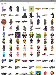 pixel stickers for fortnite ipad images 2