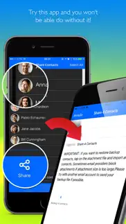 easy share contacts iphone resimleri 2