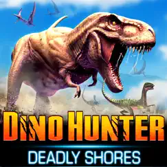 dino hunter: deadly shores logo, reviews