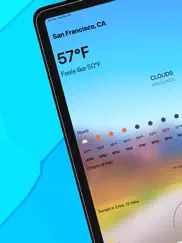 weather - forecasts iPad Captures Décran 1