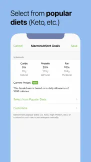 moovefit calorie, keto counter iphone images 4