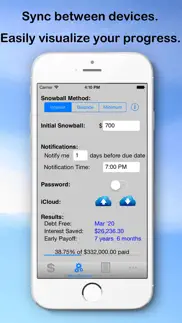 debt snowball pro - pay debt iphone images 2
