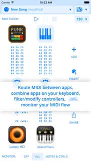 midiflow iphone capturas de pantalla 1