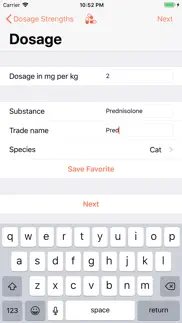 petdrugs - dosage calculator iPhone Captures Décran 4