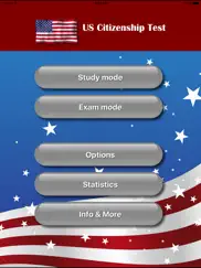 us citizenship test study app ipad bildschirmfoto 1