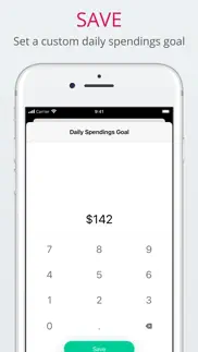 simple budget- track spendings iphone images 1